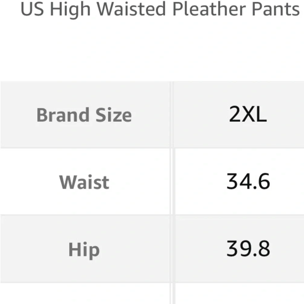 NWT- Tagoo Faux Leather Leggings -XXL - Picture 6 of 8